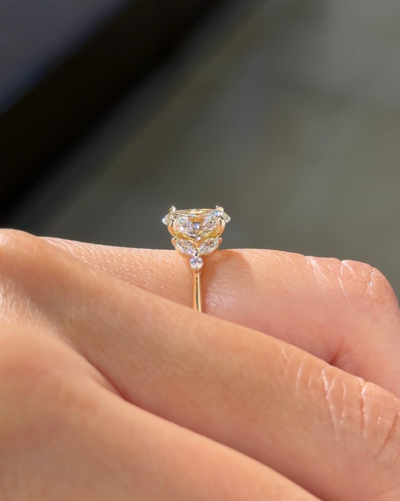 1.50ct F-VS1 Oval Lab Diamond Sarah