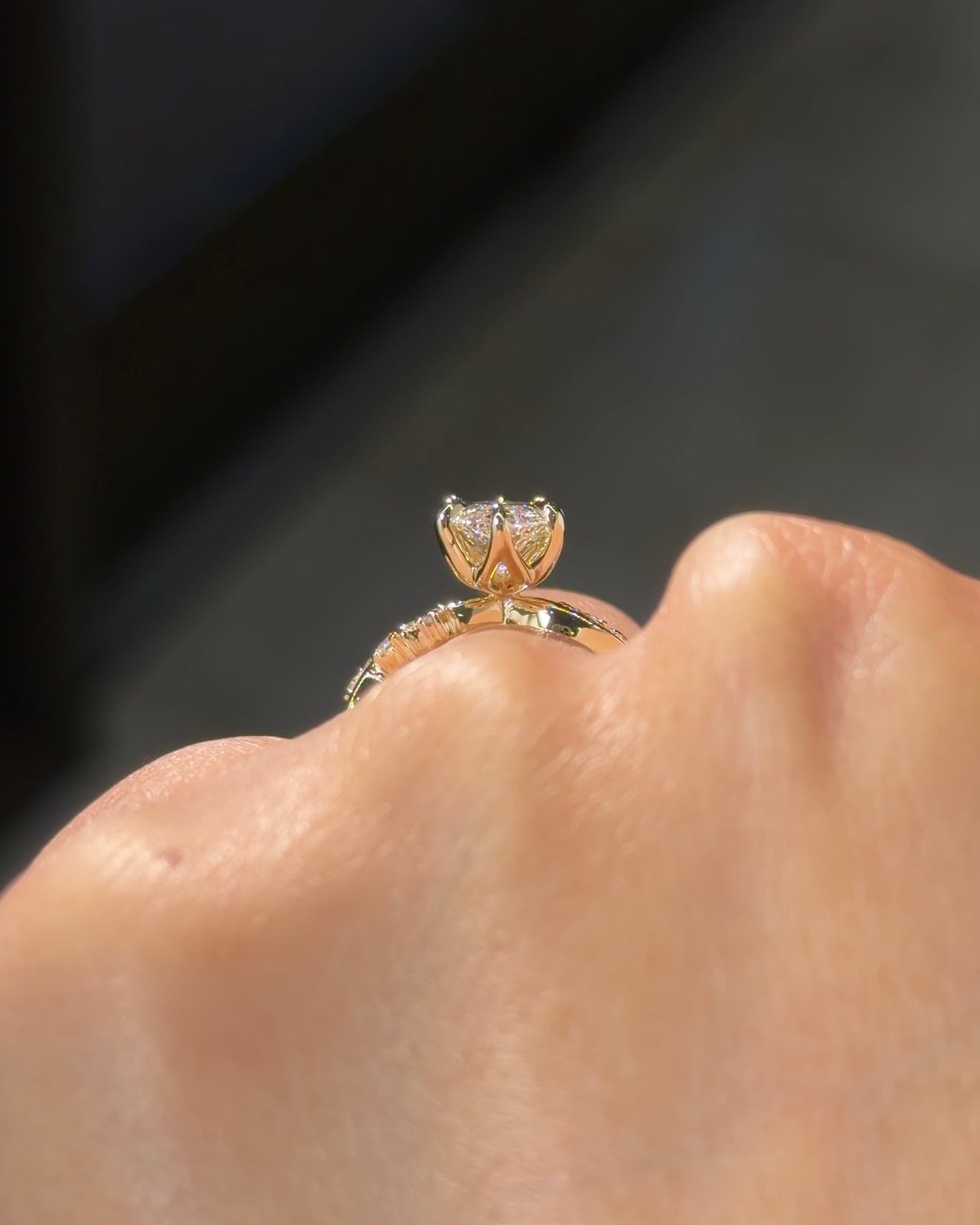 2.02ct E-VVS1 Marquise Lab Diamond Ariel