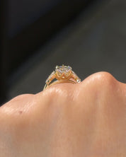 2.03ct F-VVS2 Marquise Lab Diamond Vanessa