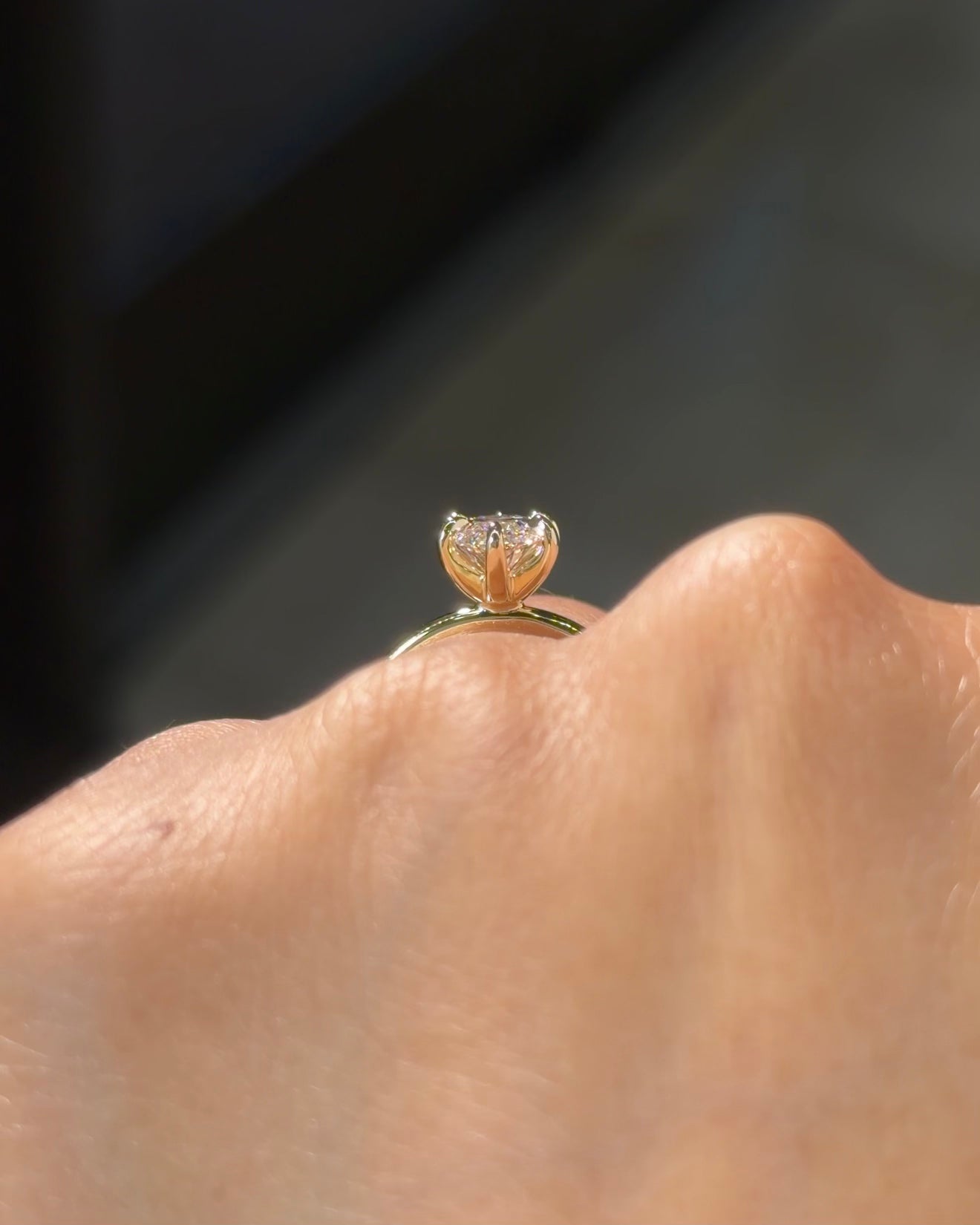 1.71ct E-VS1 Marquise Lab Diamond Juliette