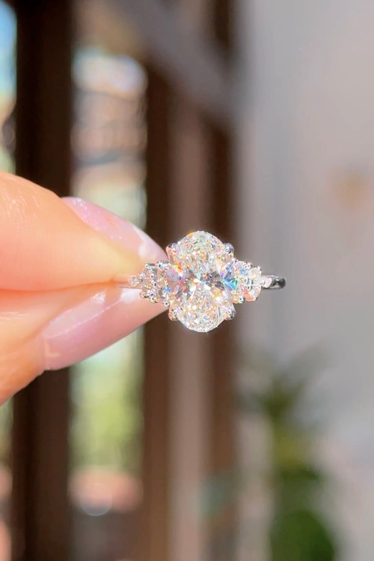2.21ct F-VS1 Oval Lab Diamond Nova