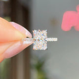 2.54ct D-VS1 Radiant Lab Diamond Stephanie