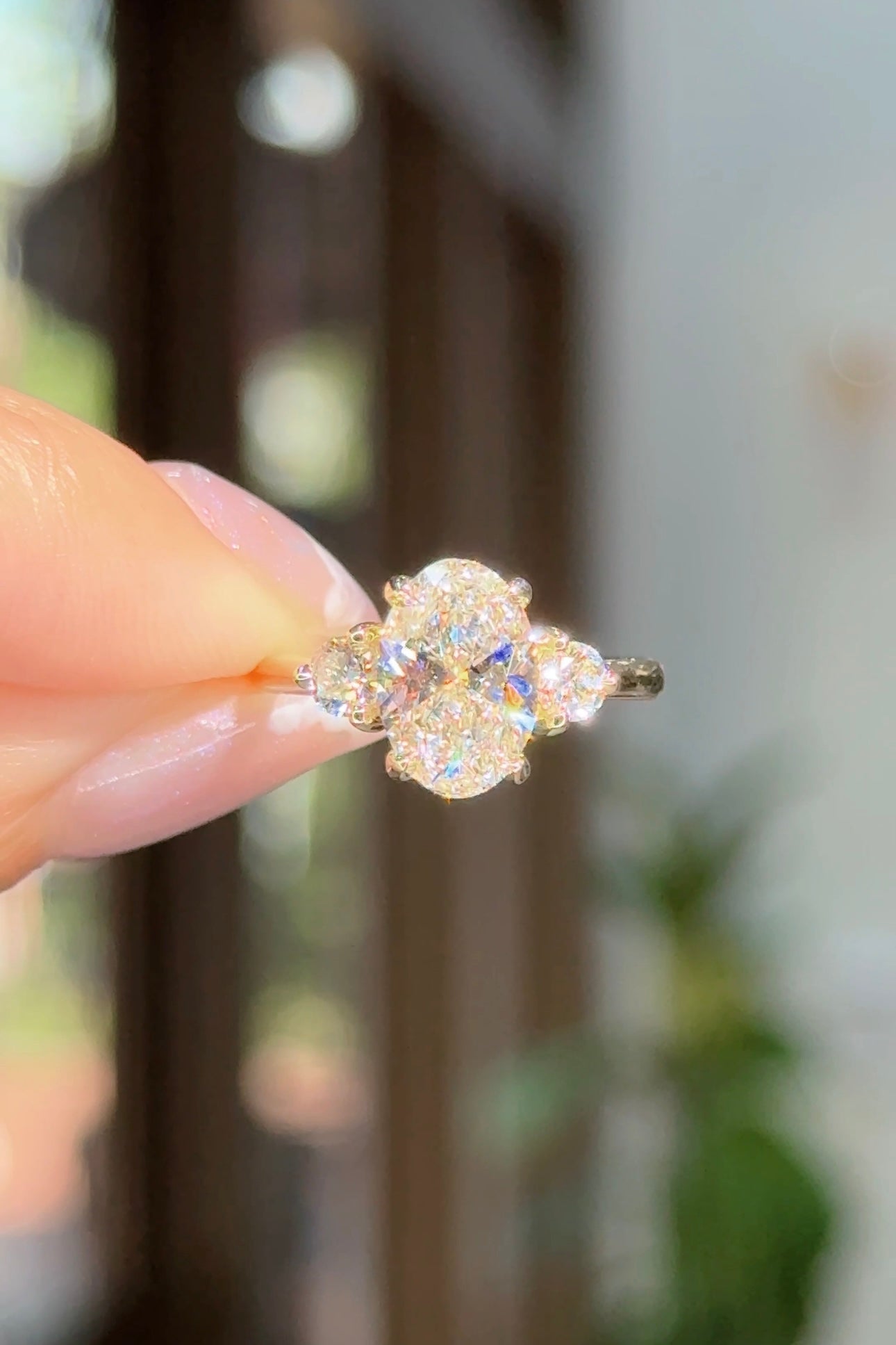 2.05ct D-VVS2 Oval Lab Diamond Meghan