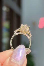 3.05ct F-VS1 Marquise Lab Diamond Olivia