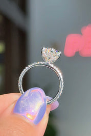 2.01ct D-VS1 Round Lab Diamond Samantha