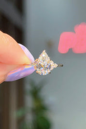 1.74ct D-VS1 Pear Lab Diamond Lindsey