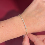 2ct Tennis Bracelet Yellow Gold