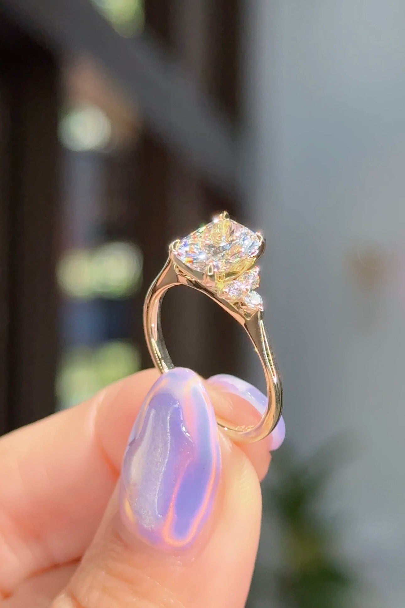 1.54ct E-VS1 Cushion Lab Diamond Lindsey
