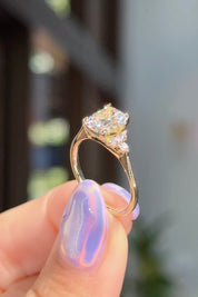 1.54ct E-VS1 Cushion Lab Diamond Lindsey