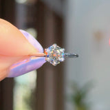1.21ct D-VS1 Round Lab Diamond Victoria