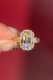 5.08ct F-VVS2 Cushion Lab Diamond Evelyn