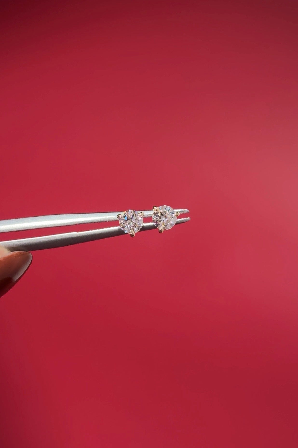 0.28ct Core Round Lab Diamond Martini Studs