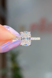 2.03ct E-VS1 Cushion Lab Diamond Stephanie