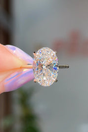5.09ct D-VVS2 Oval Lab Diamond Alice