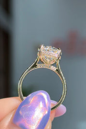 5.09ct D-VVS2 Oval Lab Diamond Alice