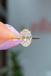 2.56ct F-VS1 Oval Lab Diamond Hana