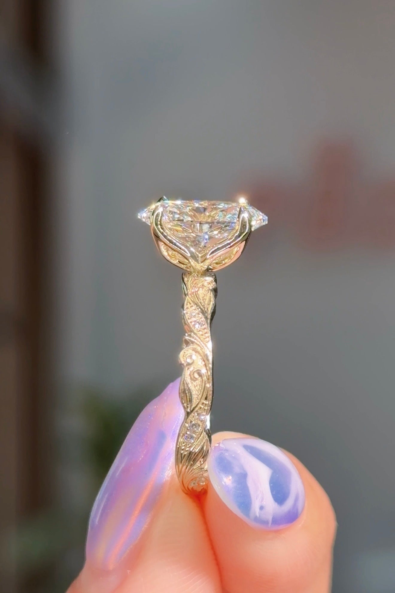 2.58ct D-VS1 Radiant Lab Diamond Josephine