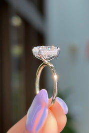 3.02ct E-VS1 Oval Lab Diamond Kayla