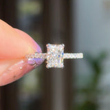 1.00ct D-VS1 Radiant Lab Diamond Kayla