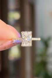 2.01ct D-VS1 Radiant Lab Diamond Stephanie