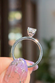 1.23ct E-VS1 Cushion Lab Diamond Leah