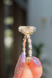 3.01ct D-VS1 Oval Lab Diamond Rei