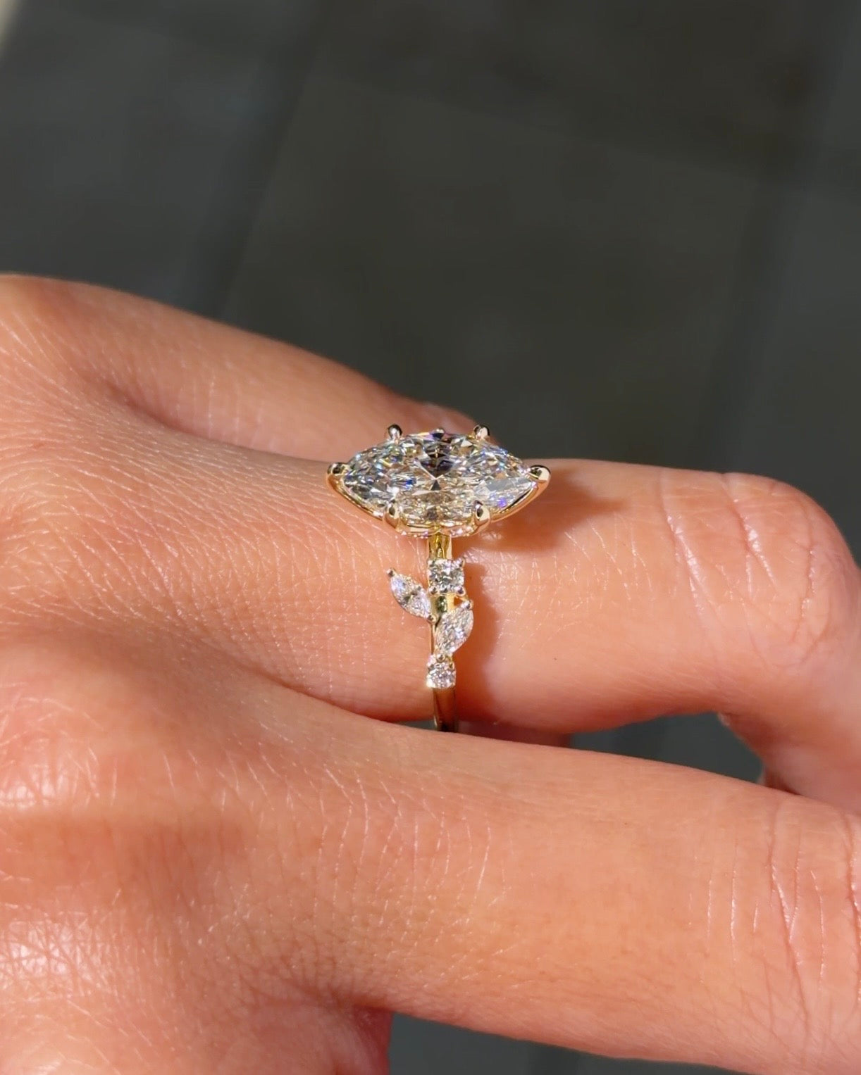 2.04ct F-VVS2 Marquise Lab Diamond Sage