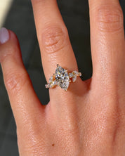 2.04ct F-VVS2 Marquise Lab Diamond Sage