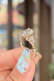 2.01ct D-VS1 Oval Lab Diamond Arwen