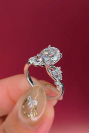 2.09ct D-VS1 Oval Lab Diamond Ariel
