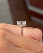 3.02ct E-VVS2 Radiant Lab Diamond Stephanie
