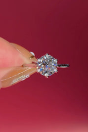 2.00ct D-VS1 Round Lab Diamond Victoria