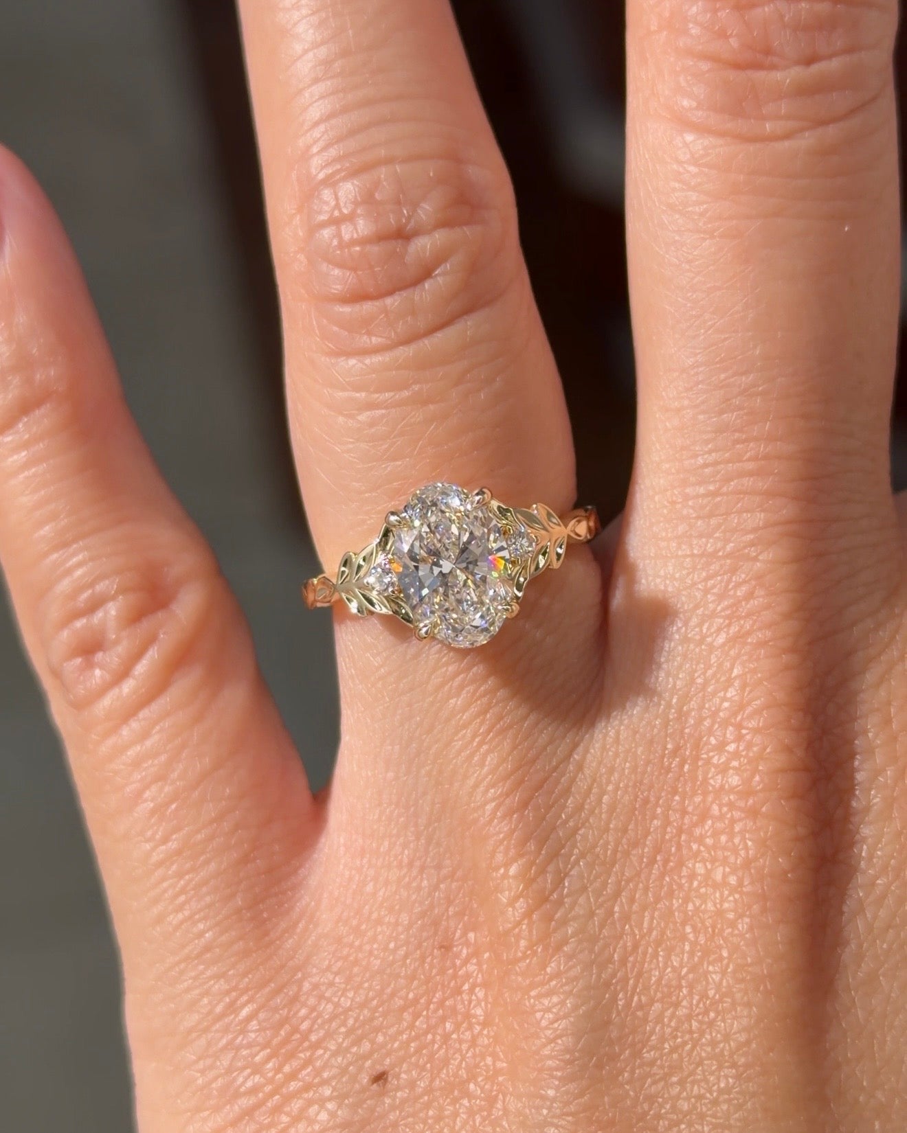 2.00ct D-VS1 Oval Lab Diamond Arwen