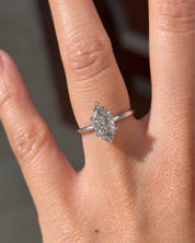 1.59ct F-VVS2 Marquise Lab Diamond Caraline
