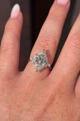 4.05ct E-VS1 Marquise Lab Diamond Sarah