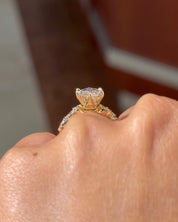 3.09ct F-VVS2 Marquise Lab Diamond Cecelia
