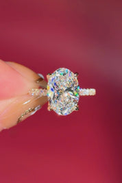 4.03ct D-VS1 Oval Lab Diamond Isabela