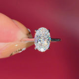 2.29ct E-VS1 Oval Lab Diamond Michelle