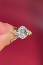 2.06ct D-VS1 Oval Lab Diamond Nova