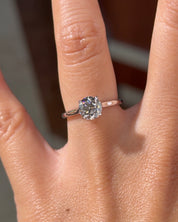 1.22ct D-VS1 Round Lab Diamond Alice