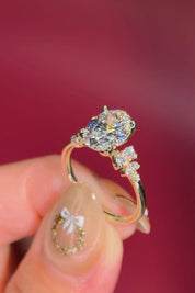 2.06ct D-VS1 Oval Lab Diamond Nova