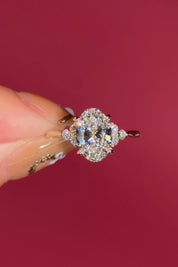 2.01ct F-VS1 Oval Lab Diamond Lindsey
