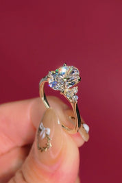 2.01ct F-VS1 Oval Lab Diamond Lindsey