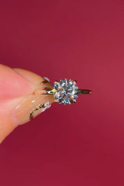 2.03ct E-VS1 Round Lab Diamond Kayla