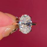 5.01ct D-VS1 Oval Lab Diamond Kayla
