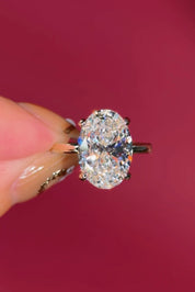 5.01ct D-VS1 Oval Lab Diamond Kayla