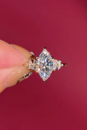 2.05ct D-VS1 Marquise Lab Diamond Nova