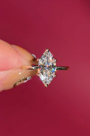2.10ct D-VVS2 Marquise Lab Diamond Kayla