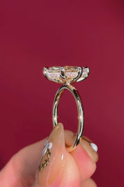 2.10ct D-VVS2 Marquise Lab Diamond Kayla