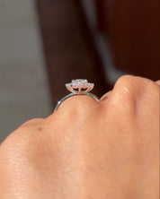 1.10ct D-VVS2 Marquise Lab Diamond Duchess